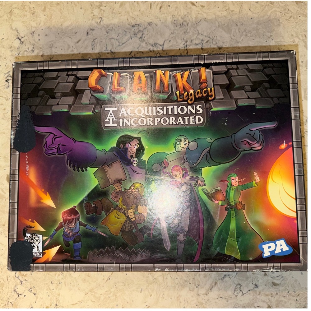 Clank! Legacy Acquisitions Incorporated Board Game Multicolor Strategy 2019